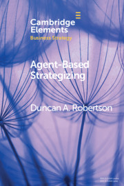 Agent Based Strategizing By Duncan A Robertson - 