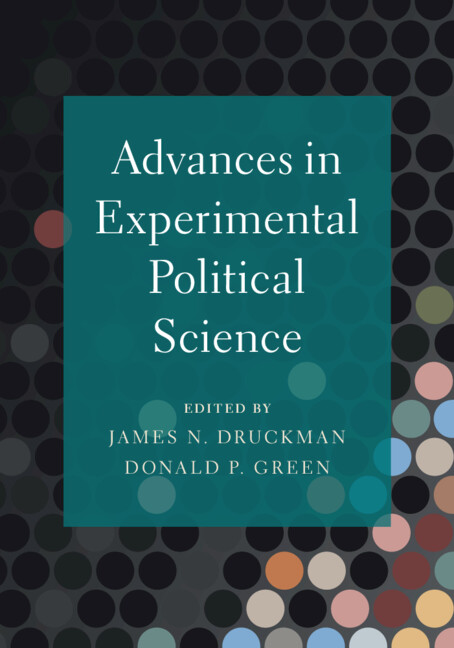 Advances In Experimental Political Science