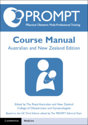 PROMPT Course Manual: Australian-New Zealand Edition