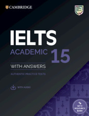 Picture of IELTS 15 Academic Student's Book with Answers with Audio with Resource Bank