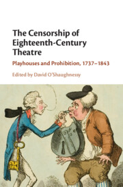 The Censorship of Eighteenth-Century Theatre