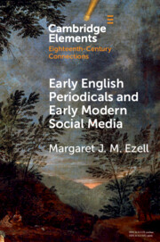 Early English Periodicals and Early Modern Social Media