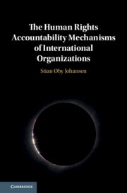 The Human Rights Accountability Mechanisms of International Organizations