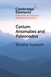 Cerium Anomalies and Paleoredox