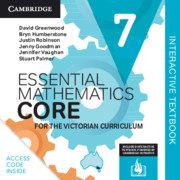 Picture of Essential Mathematics CORE for the Victorian Curriculum 7 Digital Card