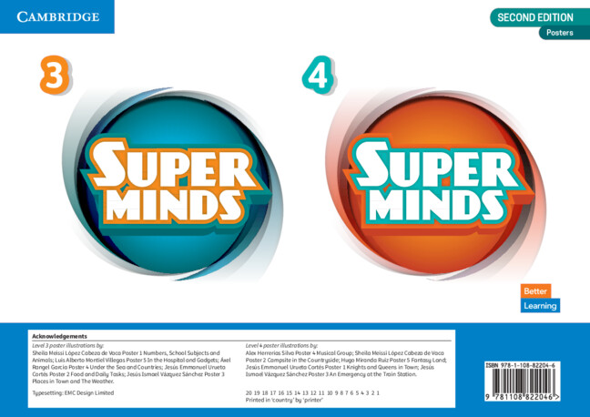 Super Minds Levels 3–4