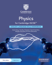English Language Skills for Cambridge IGCSE™ Physics Workbook with Digital Access (2 Years)