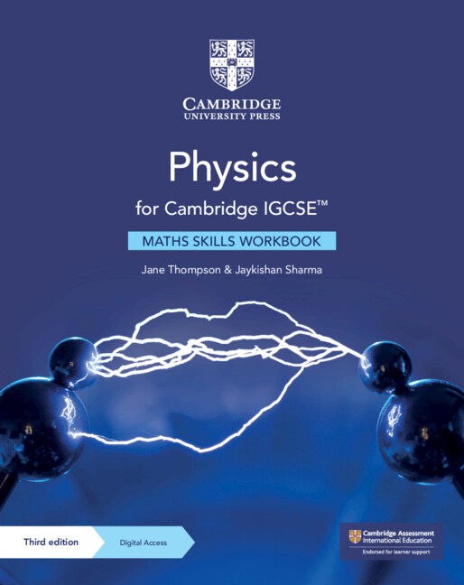 Physics for Cambridge IGCSE™ Maths Skills Workbook with Digital Access (2 Years)
