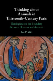 Thinking about Animals in Thirteenth-Century Paris