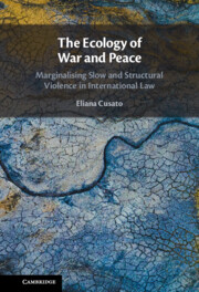 The Ecology of War and Peace