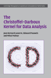 The Christoffel–Darboux Kernel for Data Analysis