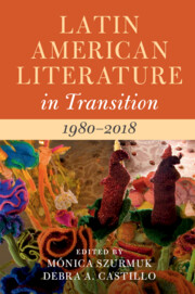 Latin American Literature in Transition 1980–2018