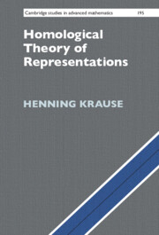 Homological Theory of Representations
