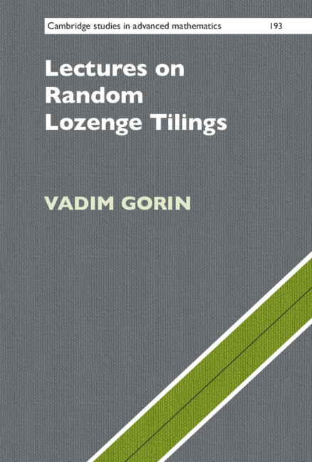 Lecture 15: Steepest Descent Method for Asymptotic Analysis (Chapter 15) -  Lectures on Random Lozenge Tilings