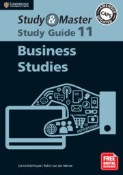 Study & Master Business Studies Study Guide (Blended) 11