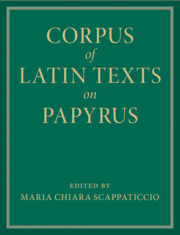 Corpus of Latin Texts on Papyrus