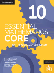 Picture of Essential Mathematics CORE for the Australian Curriculum Year 10 (print and interactive textbook powered by Cambridge HOTmaths)