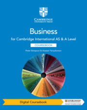 Cambridge International As A Level Business Cambridge International As A Level Business Cambridge University Press