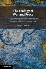 The Ecology of War and Peace