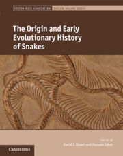 The Origin and Early Evolutionary History of Snakes