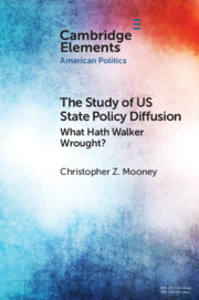 The Study of US State Policy Diffusion