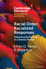 Racial Order, Racialized Responses: Interminority Politics in a Diverse Nation