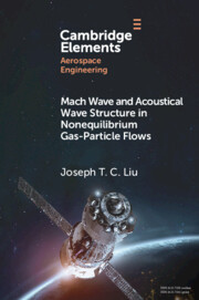 Mach Wave and Acoustical Wave Structure in Nonequilibrium Gas-Particle Flows