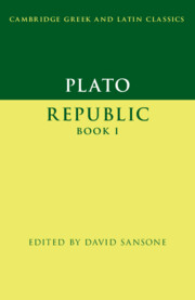 Plato: <i>Republic</i> Book I