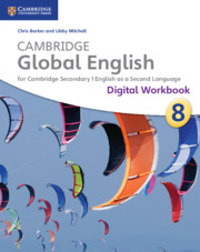 Cambridge Global English Workbook Stage 8