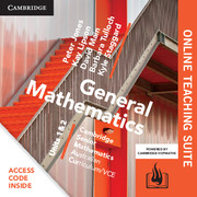 Picture of CSM VCE General Mathematics Units 1 and 2 Online Teaching Suite (Card)