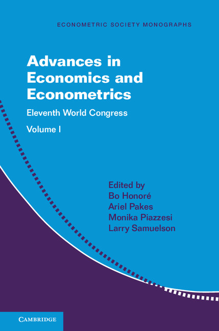 Advances in Economics and Econometrics