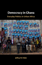 Democracy in Ghana book cover