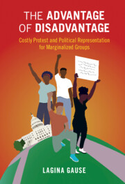 Book cover of The Advantage of Disadvantage by LaGina Gause
