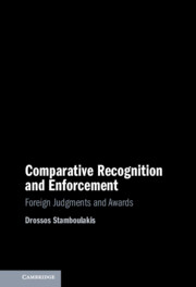 Comparative Recognition and Enforcement