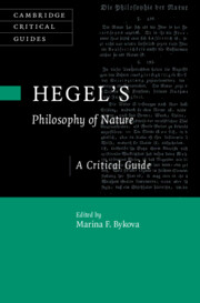 Hegel's <i>Philosophy of Nature</i>