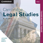 Picture of Cambridge HSC Legal Studies Teacher Resource (Card)