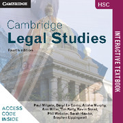 Picture of Cambridge HSC Legal Studies Digital (Card)