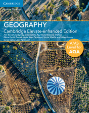 A/AS Level Geography for AQA Cambridge Elevate-enhanced Edition (1 Year)