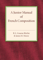 A Junior Manual of French Composition