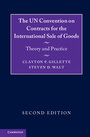 The UN Convention on Contracts for the International Sale of Goods
