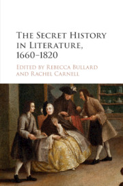 The Secret History in Literature, 1660–1820