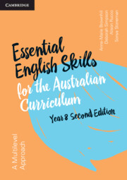 Picture of Essential English Skills for the Australian Curriculum Year 8 2nd Edition