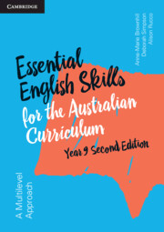 Picture of Essential English Skills for the Australian Curriculum Year 9 2nd Edition