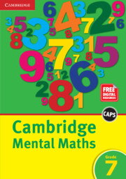 cambridge mental maths grade 7 english