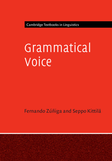 Diachronic Aspects Of Voice Chapter 8 Grammatical Voice