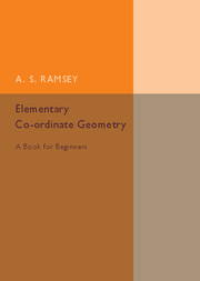 Elementary Co-ordinate Geometry