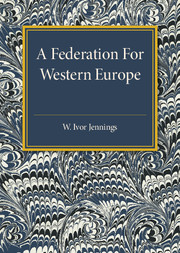 A Federation for Western Europe