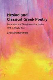 Hesiod and Classical Greek Poetry