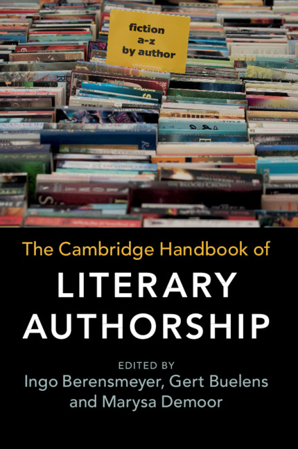 Practical Perspectives Part Iii The Cambridge Handbook Of Literary Authorship