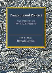 Prospects and Policies